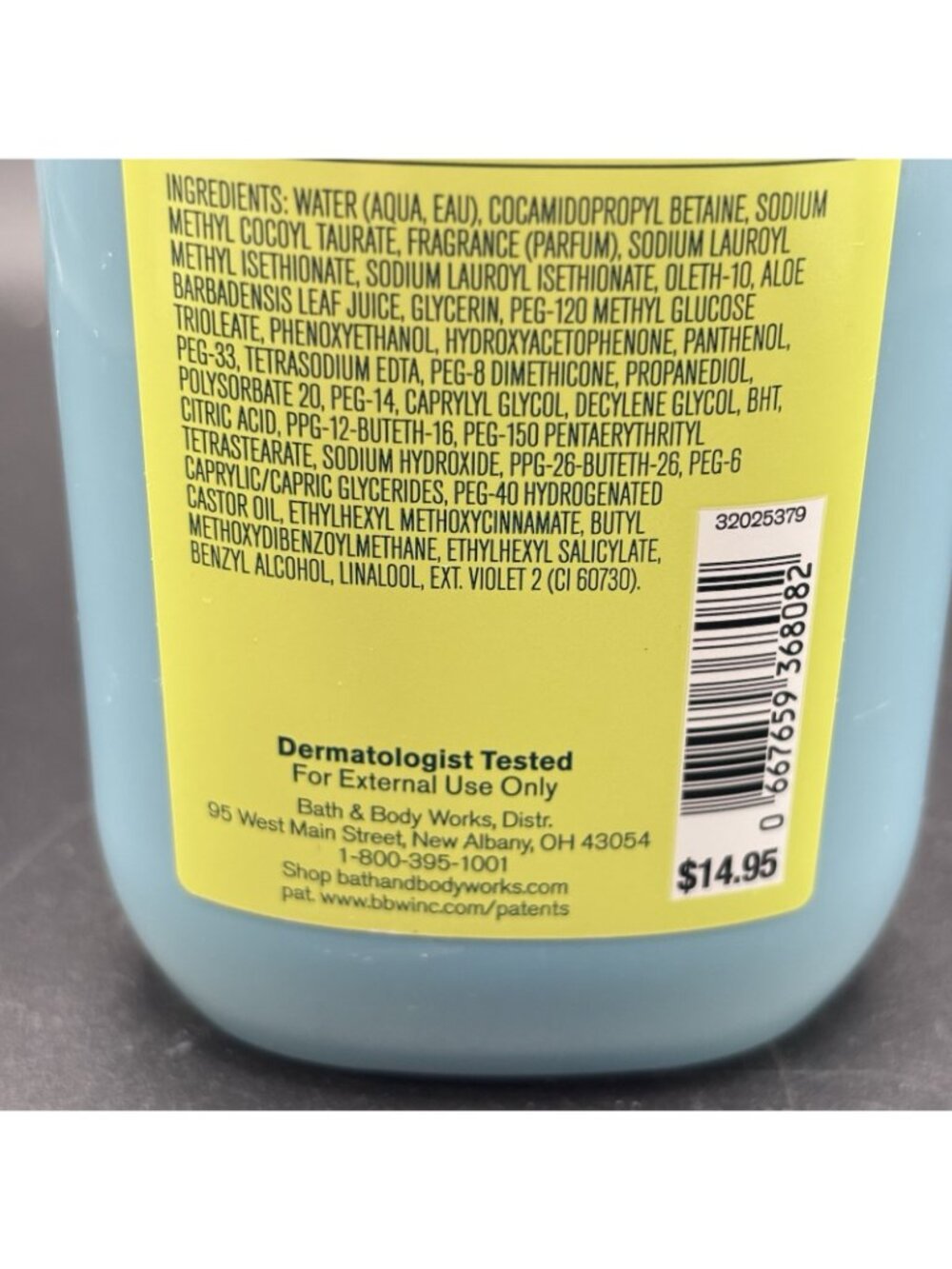 Bath & Body Works Blue Raspberry Burst Shower Gel Body Wash 10 oz Fruity Candy - Picture 11 of 14